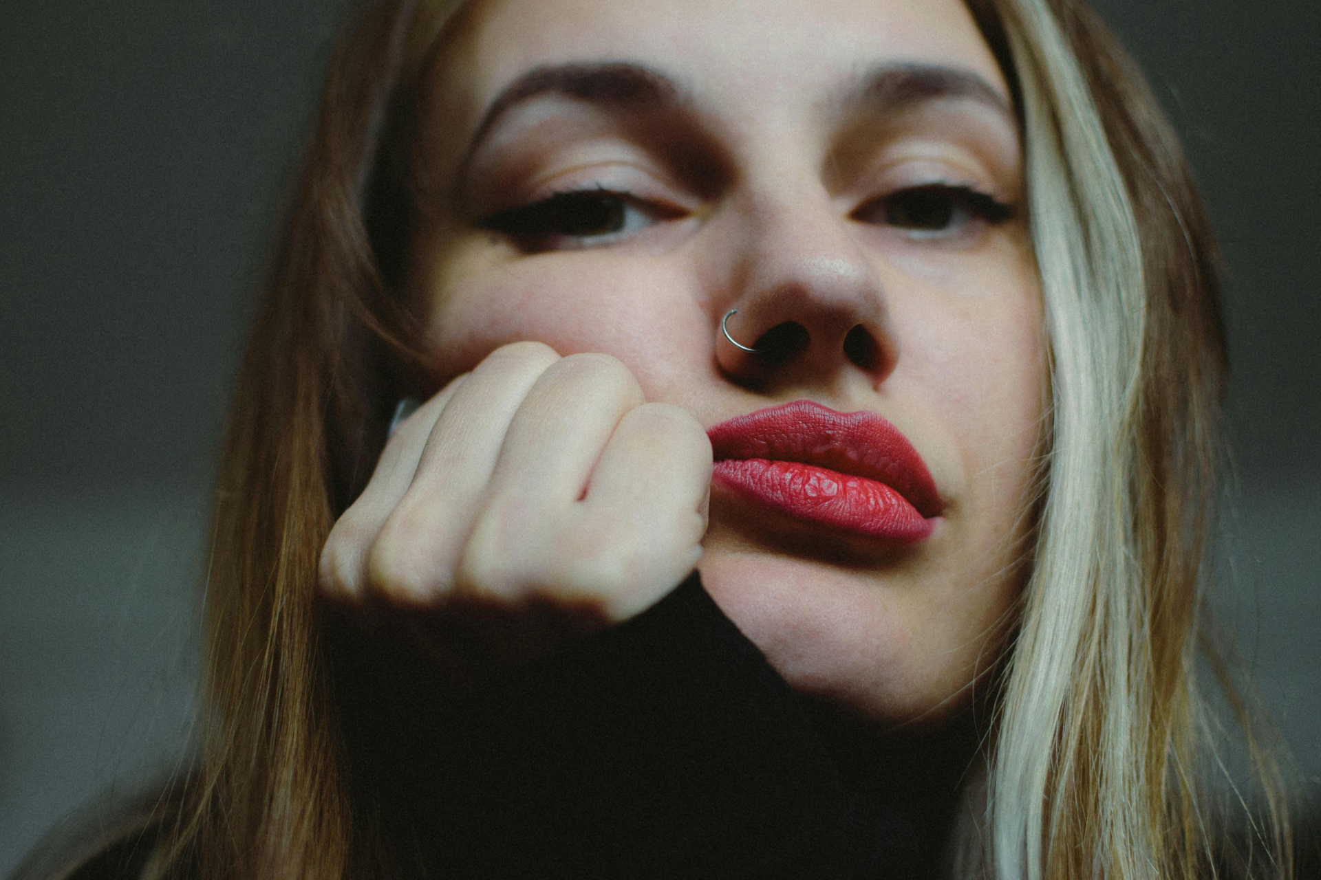 A woman suffering from impulse control and addiction disorders