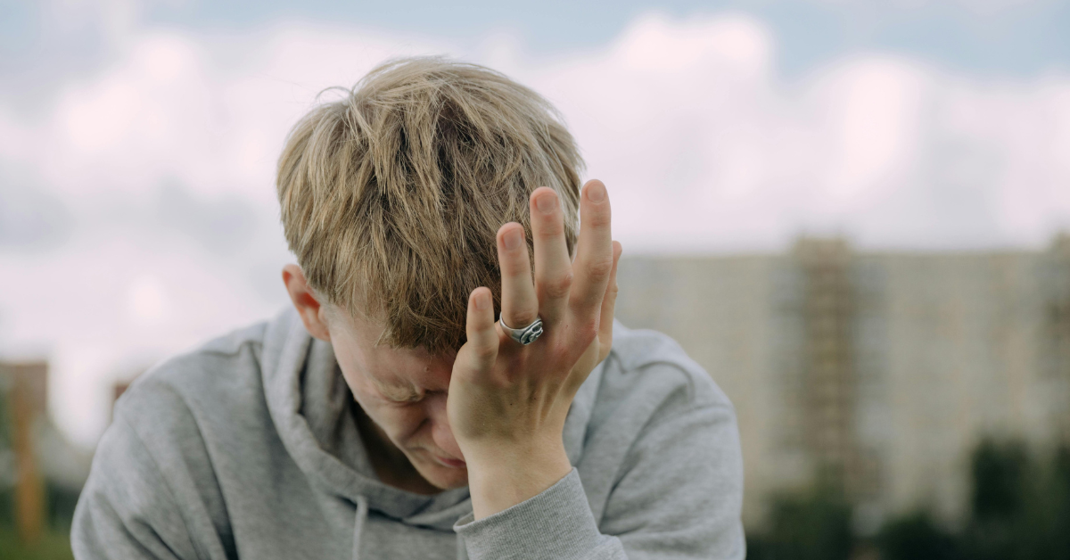 A man struggling with ASPD