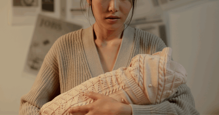 Postpartum Psychosis Recognizing the Signs and Seeking Help | Milton Recovery A mother with her newborn experiencing postpartum psychosis