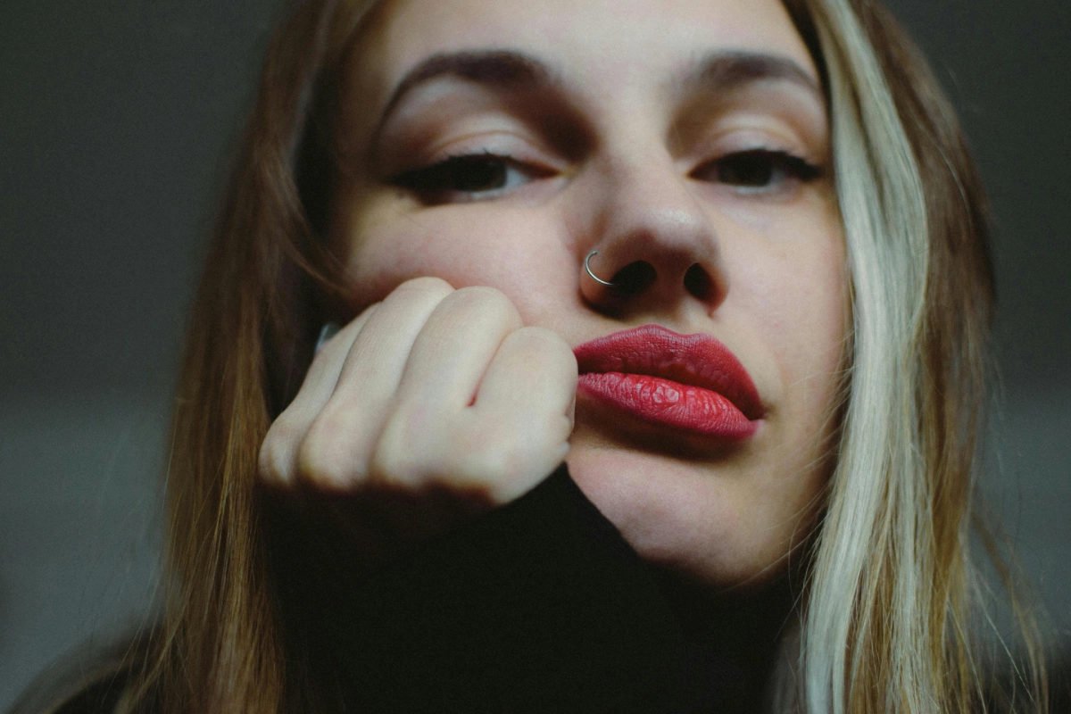 A woman suffering from impulse control and addiction disorders